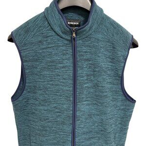 Bonobos Daily Grind Fleece Vest Adult Large Blue Casual Golf
